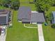 Aerial view of the property showcasing the home's layout and surrounding landscape at 2806 Bonneville Dr, Orlando, FL 32826