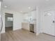 Modern kitchen with stylish white cabinets, stainless steel appliances, and sleek countertops at 2806 Bonneville Dr, Orlando, FL 32826