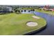 Lush golf course view, bordering waterfront homes in a vibrant community at 324 Sorrento Rd, Poinciana, FL 34759