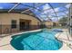 Screened pool and spa with a view at 2005 Royal Ridge Dr, Davenport, FL 33896
