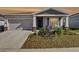Charming single-story home with a well-maintained lawn and inviting front porch at 590 Tanaro Ln, Haines City, FL 33844