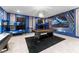 Spacious game room featuring bunk beds, a pool table, an air hockey table, and a space themed wall at 2901 Protagonist St, Kissimmee, FL 34746
