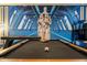 Spacious game room featuring a pool table and star wars wall at 2901 Protagonist St, Kissimmee, FL 34746