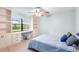 Bedroom with built-in shelves and window seat at 565 Lake Mystic Ln, Lakeland, FL 33813