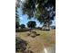 Large backyard with fenced perimeter and mature trees at 4316 Upper Meadow Rd, Mulberry, FL 33860