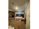 Bedroom with bunk beds, offering sleeping space and a desk area at 4316 Upper Meadow Rd, Mulberry, FL 33860