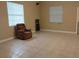 Spacious living room with tile flooring at 6638 Hatcher Rd, Lakeland, FL 33811