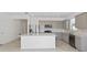 Modern kitchen with stainless steel appliances and island at 6829 Sw 90Th Loop, Ocala, FL 34476