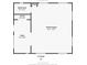 Floor plan of the mother in law suite showing the studio, foyer, closets, and bathroom at 3603 Cr 626N, Bushnell, FL 33513