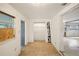 Interior view showcasing a room with shiplap and laminate flooring at 3603 Cr 626N, Bushnell, FL 33513