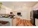 Updated kitchen boasts stainless steel appliances and a breakfast bar at 582 Caledonia Pl, Sanford, FL 32771