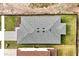 Aerial view of house showcasing the roofline and yard at 5753 Wallis Ln, St Cloud, FL 34771