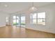 Bright dining area with sliding glass doors leading to backyard at 5783 Greenery Ln, St Cloud, FL 34771