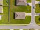 Aerial view of a home in a community with well-manicured lawns at 684 Se 65Th Ter, Ocala, FL 34472