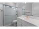 Clean bathroom with a walk-in shower and modern vanity at 2724 Oxford St, Orlando, FL 32803