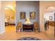 Bright and spacious entryway with tile flooring and decorative accents at 4204 Sevan Way, Kissimmee, FL 34746