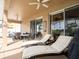 Comfortable patio with lounge chairs near a refreshing pool at 4204 Sevan Way, Kissimmee, FL 34746