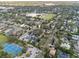 Aerial view of home and surrounding area, near park at 1716 Palmer Ave, Winter Park, FL 32789