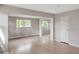 Bedroom with mirrored closet and wood flooring at 836 Kensington St, Lakeland, FL 33803