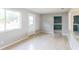 Dining area with hardwood floors and access to the kitchen at 836 Kensington St, Lakeland, FL 33803