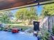 Covered patio overlooking the backyard at 3017 Jon Jon Ct, Orlando, FL 32822