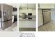 Modern kitchen features stainless steel appliances, white cabinets, and granite countertops at 1312 Congo Dr, Poinciana, FL 34759