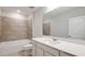Bathroom featuring tile floors and shower at 5414 Sw 85Th Avenue Rd, Ocala, FL 34481