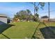 Extensive backyard with playset and shed, ideal for outdoor activities at 1019 Milner E Dr, Lakeland, FL 33810