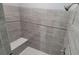 Large tiled shower with built in seat at 13898 Sw 32Nd Ter, Ocala, FL 34473