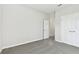 Bedroom with door to walkway and a closet at 3007 Mirage Pl, St Cloud, FL 34771