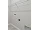 Laundry room with wire shelving and space for a washer and dryer at 5938 Bristle Oak St, Mount Dora, FL 32757