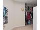 Walk-in closet with ample shelving and hanging space at 13438 Davenham Pt, Orlando, FL 32832