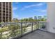 Private balcony offering city views and a relaxing outdoor space at 150 E Robinson St # 221, Orlando, FL 32801