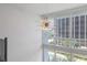 Interior view showing a modern lighting fixture hanging from the ceiling at 150 E Robinson St # 221, Orlando, FL 32801