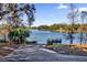 Private boat dock with lift on serene lake at 509 E Lakeshore Dr, Ocoee, FL 34761