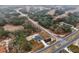 Aerial view of a single Gathering home on a large lot in a quiet neighborhood at 769 Marion Oaks Manor, Ocala, FL 34473