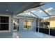 Spacious covered patio is great for outdoor living at 17729 Se 114Th Ct, Summerfield, FL 34491