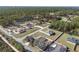 Aerial view of the neighborhood showcasing the homes, trees, and environment at 3805 Sw 115Th St, Ocala, FL 34476