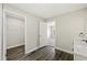 Modern bathroom with a vanity and access to a closet at 3046 Crystal Hills Dr, Lakeland, FL 33801