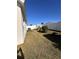 Home's backyard with fenced enclosure, grassy lawn, and mature shrubs at 478 Disa Dr, Davenport, FL 33837