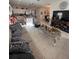 Spacious living area with comfortable sofas and a large screen TV at 478 Disa Dr, Davenport, FL 33837