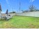 Large backyard with patio furniture and a grill at 3052 Cassidy Ln, Haines City, FL 33844