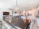 Spacious dining area with a large table, perfect for Gathering gatherings at 3052 Cassidy Ln, Haines City, FL 33844