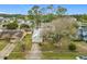Aerial view showing house, yard, and driveway at 2226 Baker Ave, Orlando, FL 32833