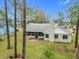 Aerial view showcasing the home's backyard and surroundings at 2226 Baker Ave, Orlando, FL 32833