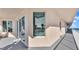 Balcony offering partial ocean views and sliding glass doors at 3737 S Atlantic Ave # 204, Daytona Beach Shores, FL 32118