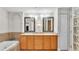 Bathroom boasts double sinks, and a large bathtub at 3737 S Atlantic Ave # 204, Daytona Beach Shores, FL 32118