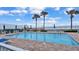Inviting outdoor pool area with lounge chairs at 3737 S Atlantic Ave # 204, Daytona Beach Shores, FL 32118