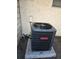 Goodman brand AC unit in the backyard at 3992 Crayrich Cir # C3, Orlando, FL 32839