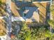 Top-down view of a house and driveway at 16962 Sw 40Th Cir, Ocala, FL 34473